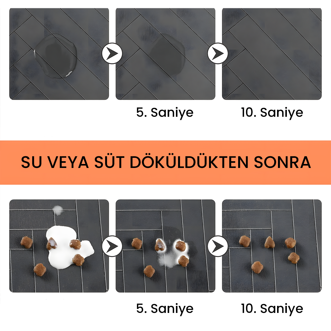 Köpek & Kedi Kaymaz Su Matı
