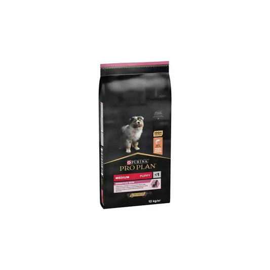 PRO PLAN® Medium Puppy Sensitive Skin 14 KG Yavru Köpek Maması, Zengin Somon İçeriği